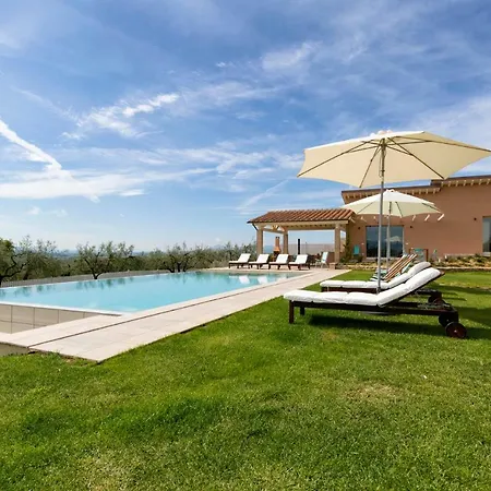 Luxury Spaccasole Su Cortona - Sauna & Infinity Pool *