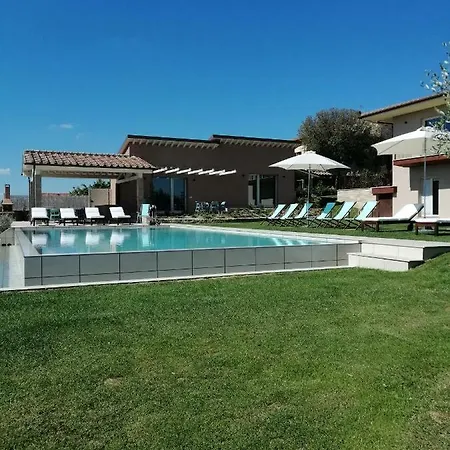 別荘 Luxury Spaccasole Su Cortona - Infinity Pool