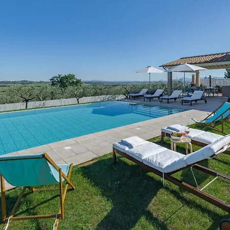 Luxury Spaccasole Su Cortona - Infinity Pool 別荘 *