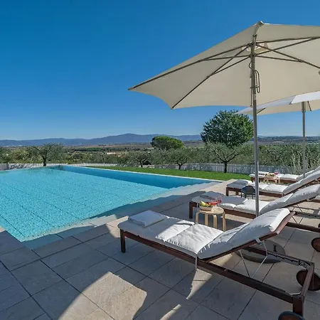 Luxury Spaccasole Su Cortona - Infinity Pool 別荘