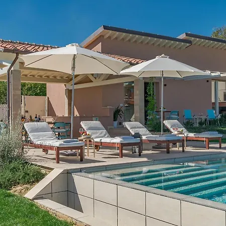Luxury Spaccasole Su Cortona - Infinity Pool Ferienhaus
