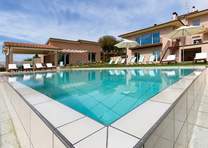 Luxury Spaccasole Su Cortona - Infinity Pool Ferienhaus