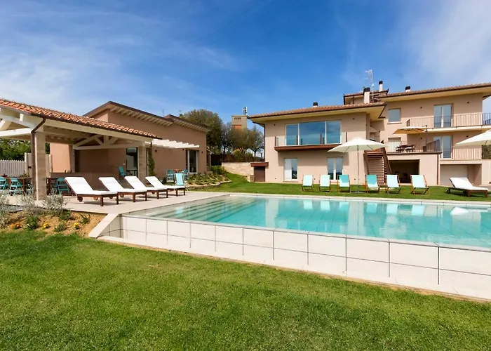 Luxury Spaccasole Su Cortona - Infinity Pool Foiano Della Chiana