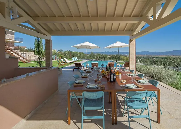 Ferienhaus Luxury Spaccasole Su Cortona - Infinity Pool *