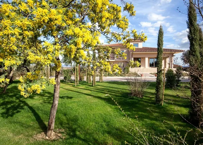 Luxury Spaccasole Su Cortona - Infinity Pool Ferienhaus
